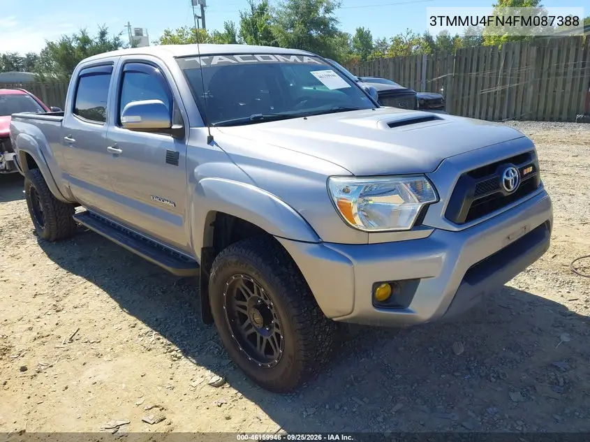 TOYOTA TACOMA 2015, VIN 3TMMU4FN4FM087388