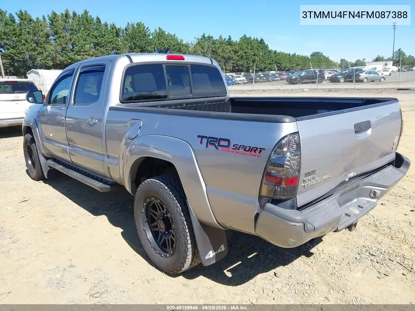 2015 TOYOTA TACOMA VIN 3TMMU4FN4FM087388 — фото 3