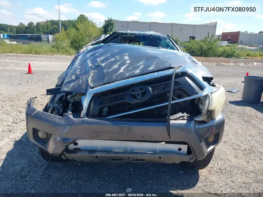 2015 TOYOTA TACOMA VIN 5TFJU4GN7FX080950 — фото 6