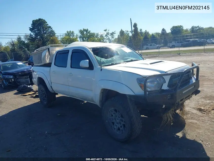 TOYOTA TACOMA 2015, VIN 3TMLU4EN0FM202145