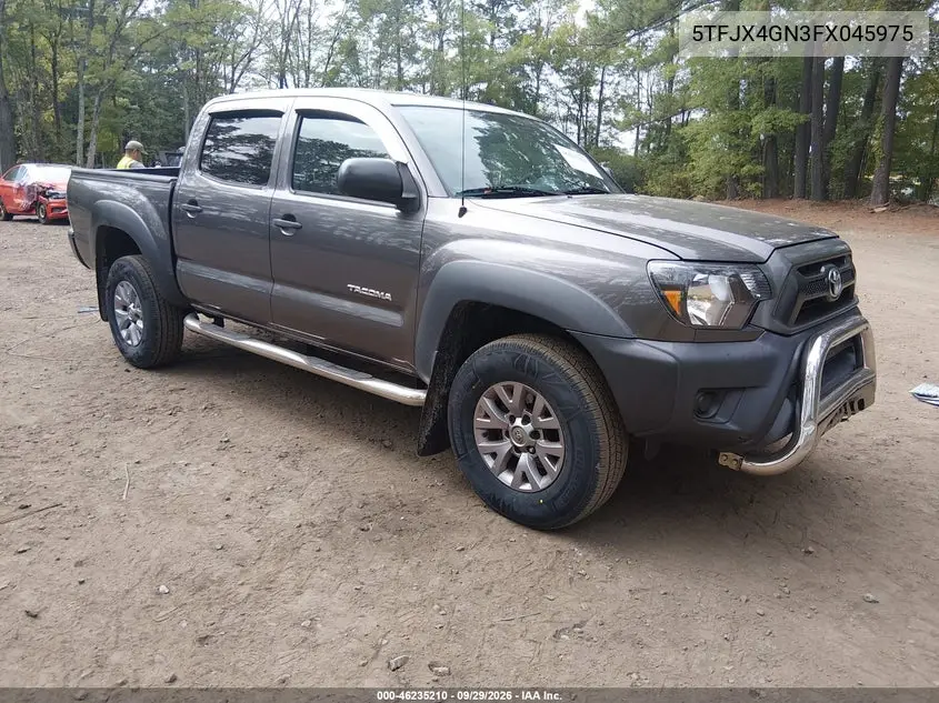 TOYOTA TACOMA 2015, VIN 5TFJX4GN3FX045975