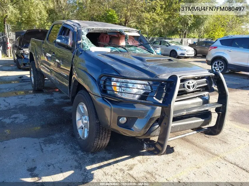 TOYOTA TACOMA 2015, VIN 3TMMU4FN7FM080497