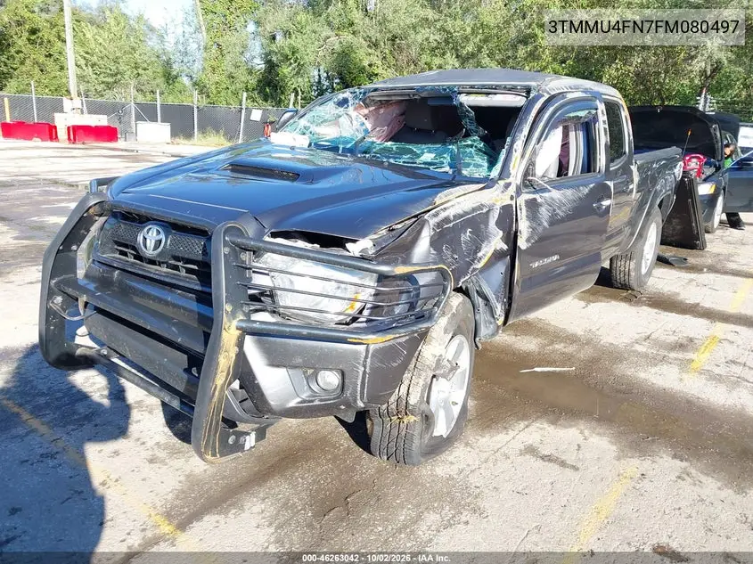 2015 TOYOTA TACOMA VIN 3TMMU4FN7FM080497 — фото 2