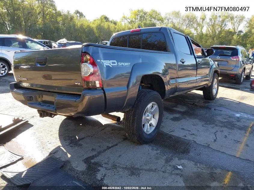 2015 TOYOTA TACOMA VIN 3TMMU4FN7FM080497 — фото 4