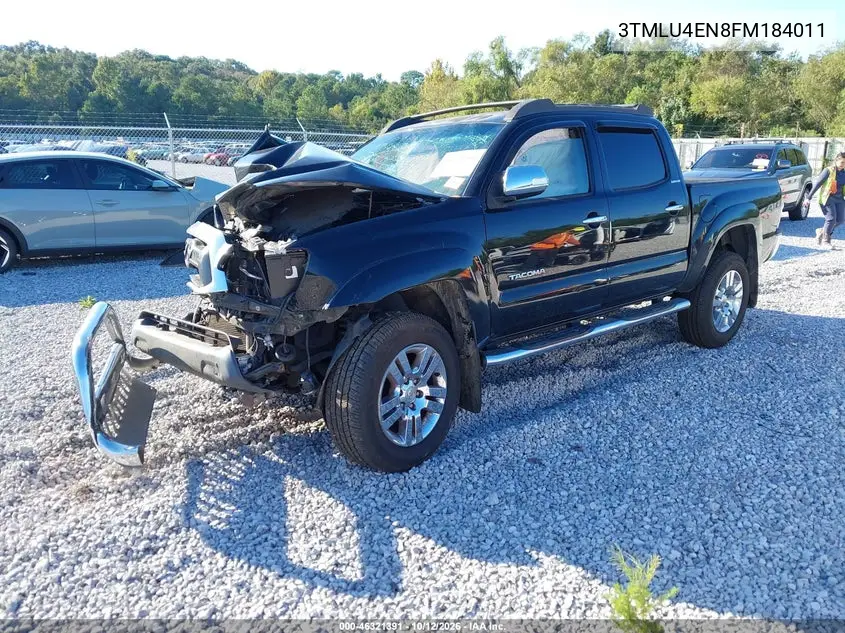 2015 TOYOTA TACOMA VIN 3TMLU4EN8FM184011 — фото 2