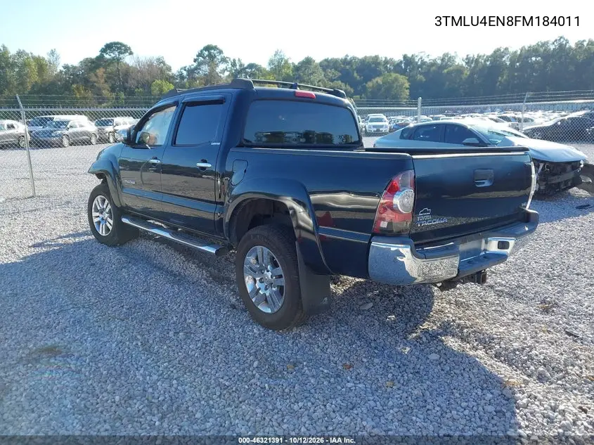 2015 TOYOTA TACOMA VIN 3TMLU4EN8FM184011 — фото 3