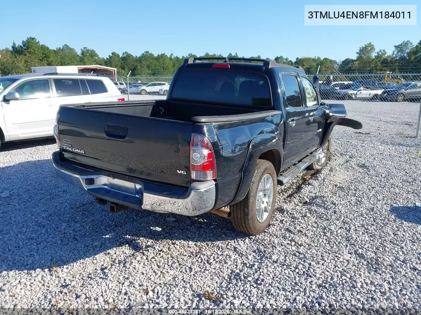 2015 TOYOTA TACOMA VIN 3TMLU4EN8FM184011 — фото 4