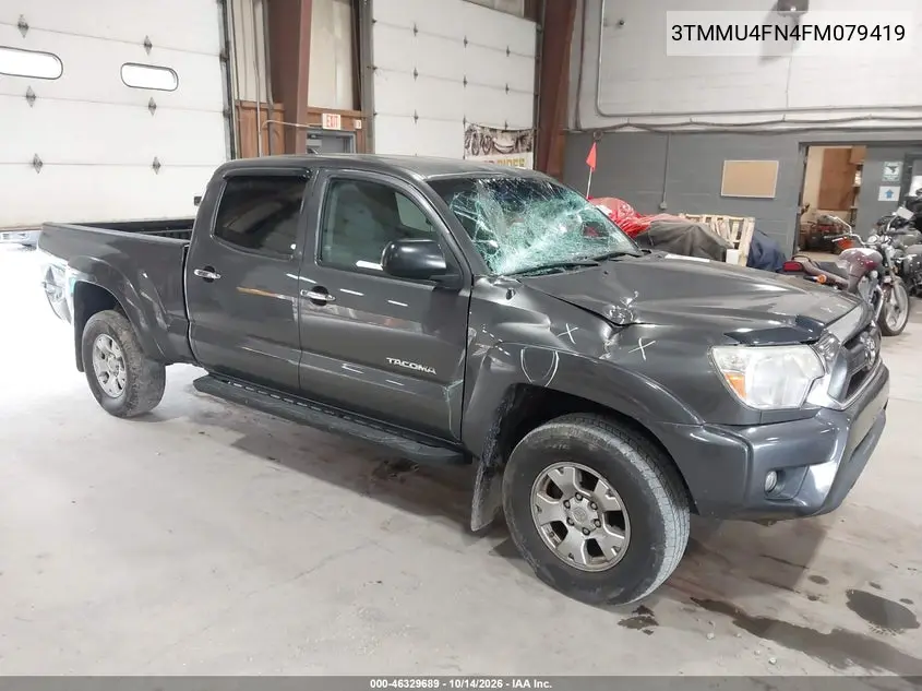 TOYOTA TACOMA 2015, VIN 3TMMU4FN4FM079419