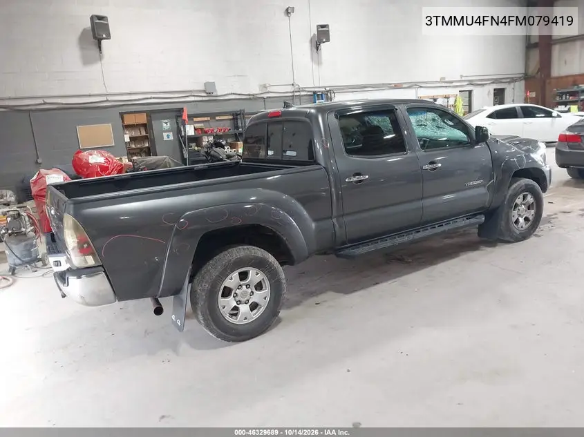 2015 TOYOTA TACOMA VIN 3TMMU4FN4FM079419 — фото 4