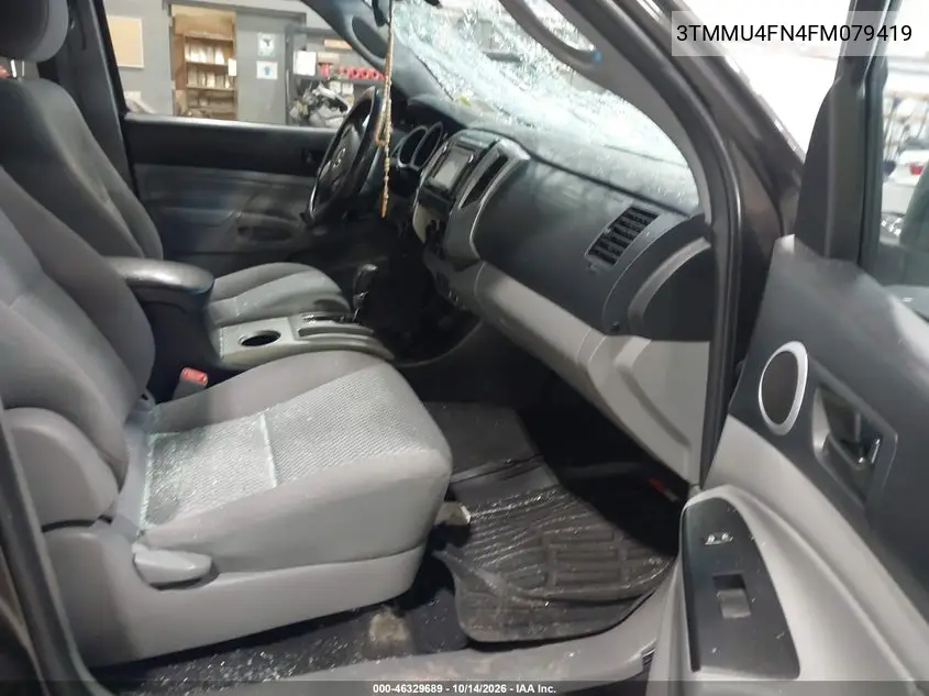 2015 TOYOTA TACOMA VIN 3TMMU4FN4FM079419 — фото 5