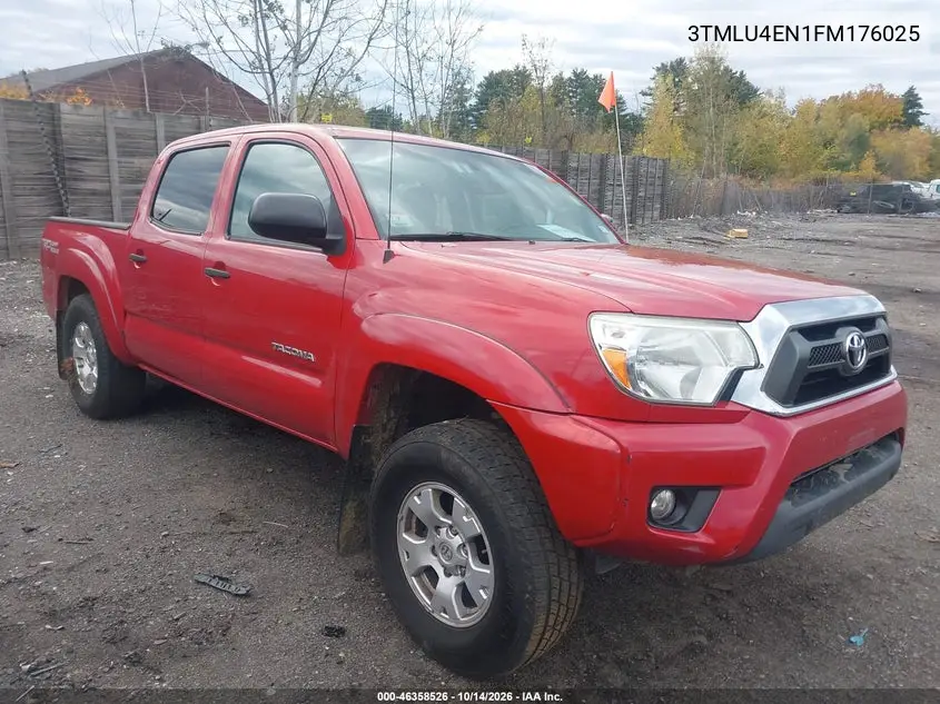 TOYOTA TACOMA 2015, VIN 3TMLU4EN1FM176025