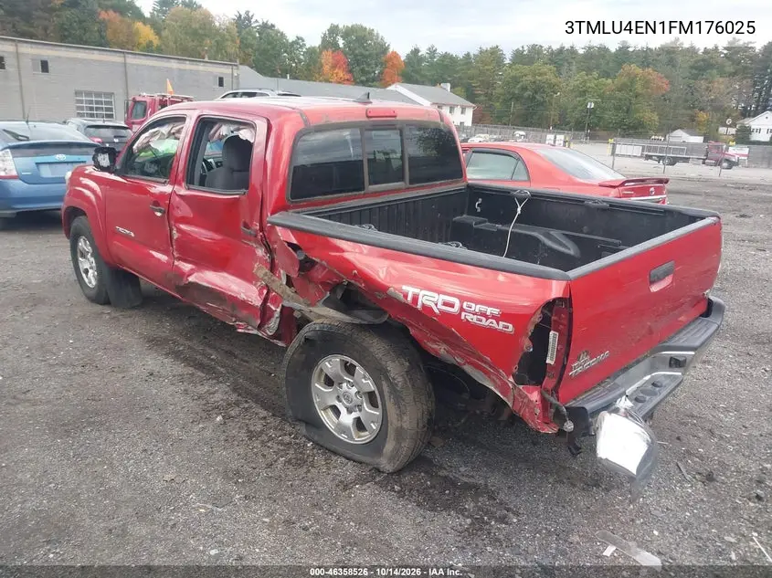 2015 TOYOTA TACOMA VIN 3TMLU4EN1FM176025 — фото 3