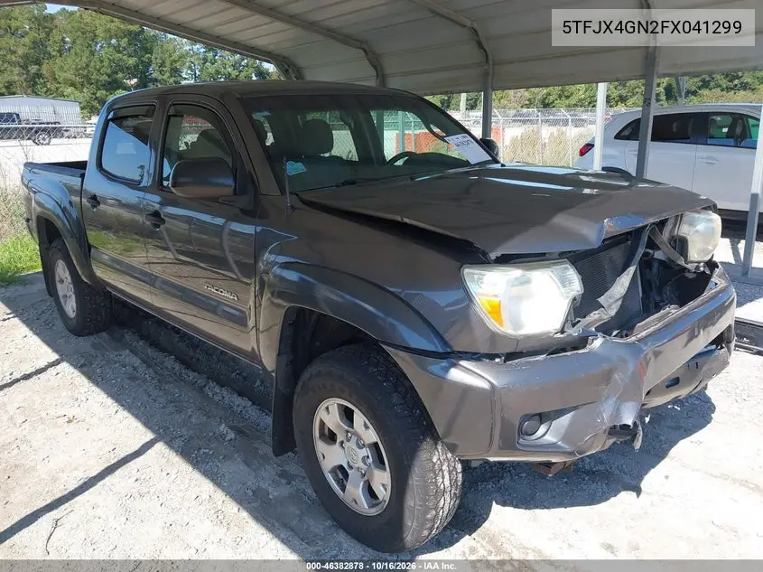 TOYOTA TACOMA 2015, VIN 5TFJX4GN2FX041299