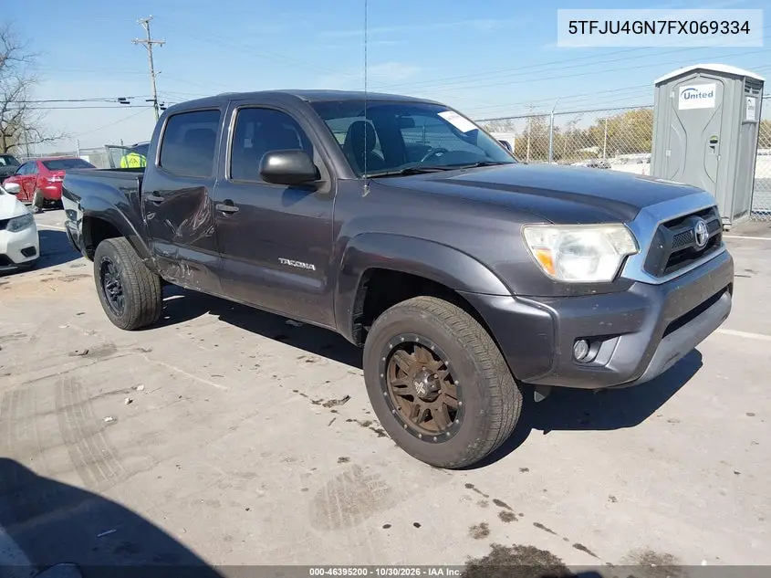 TOYOTA TACOMA 2015, VIN 5TFJU4GN7FX069334