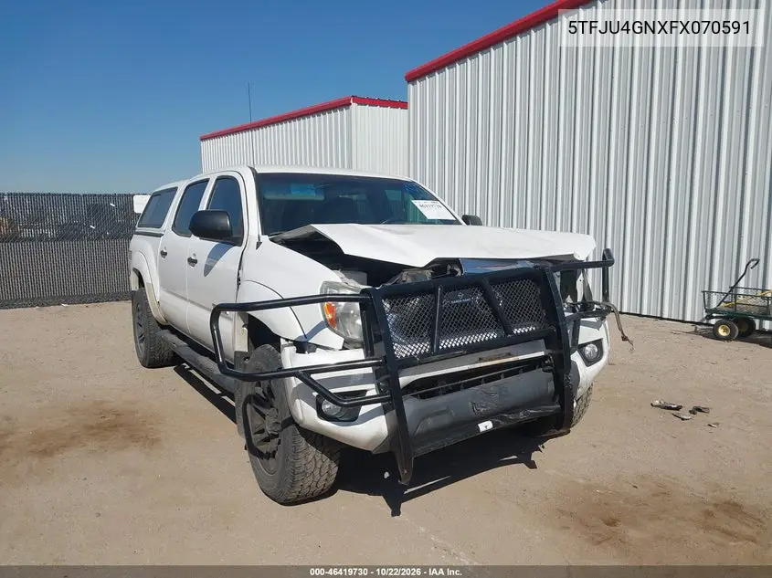 TOYOTA TACOMA 2015, VIN 5TFJU4GNXFX070591