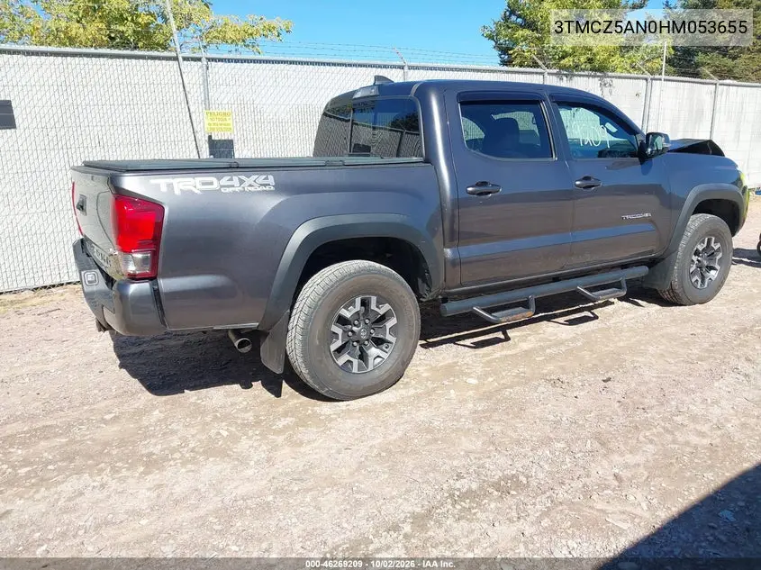 2017 TOYOTA TACOMA VIN 3TMCZ5AN0HM053655 — фото 4