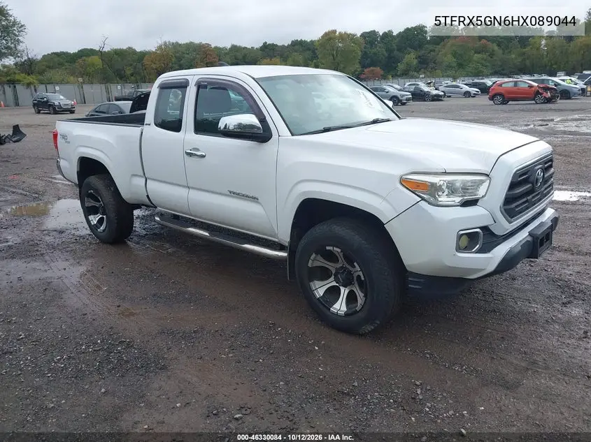 TOYOTA TACOMA 2017, VIN 5TFRX5GN6HX089044