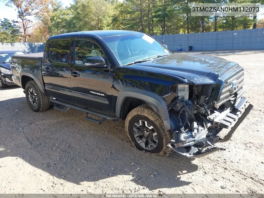 TOYOTA TACOMA 2017, VIN 3TMCZ5AN0HM112073