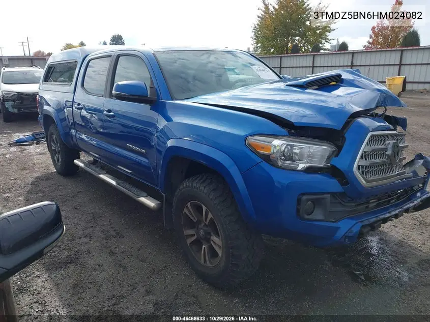 TOYOTA TACOMA 2017, VIN 3TMDZ5BN6HM024082