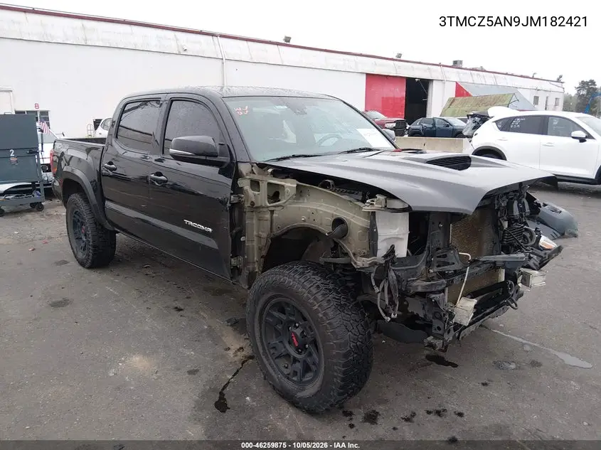 TOYOTA TACOMA 2018, VIN 3TMCZ5AN9JM182421
