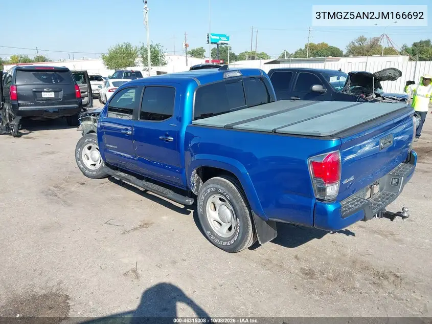 2018 TOYOTA TACOMA VIN 3TMGZ5AN2JM166921 — фото 3