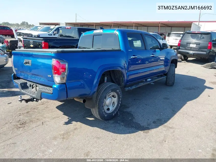 2018 TOYOTA TACOMA VIN 3TMGZ5AN2JM166921 — фото 4