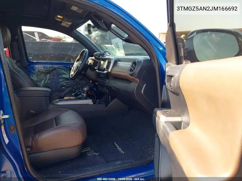 2018 TOYOTA TACOMA VIN 3TMGZ5AN2JM166921 — фото 5