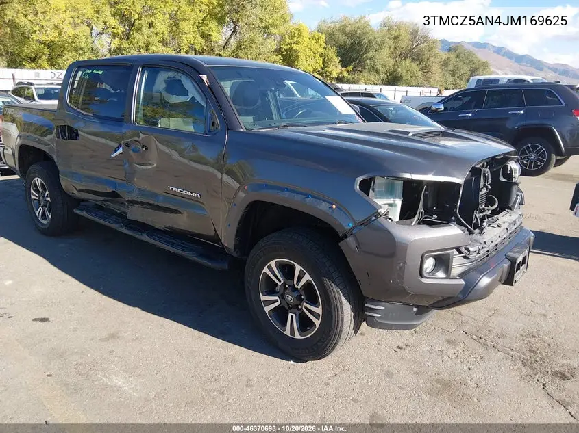 TOYOTA TACOMA 2018, VIN 3TMCZ5AN4JM169625
