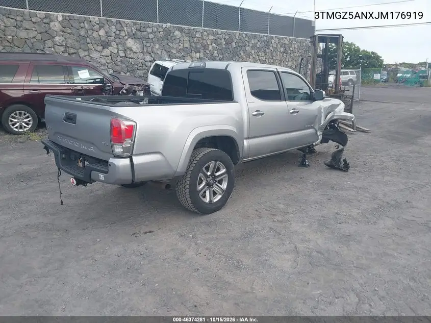 2018 TOYOTA TACOMA VIN 3TMGZ5ANXJM176919 — фото 4