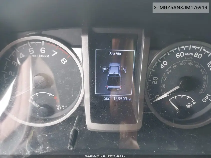 2018 TOYOTA TACOMA VIN 3TMGZ5ANXJM176919 — фото 7