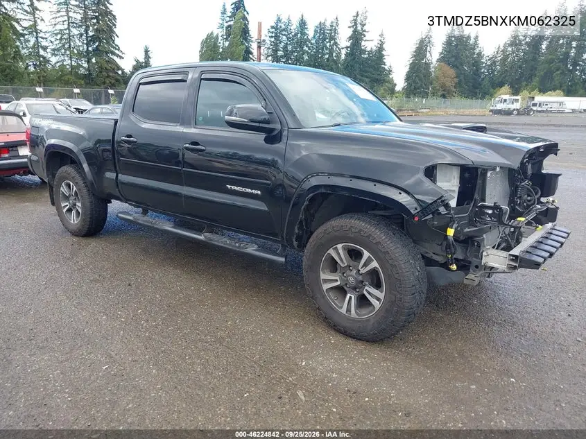 TOYOTA TACOMA 2019, VIN 3TMDZ5BNXKM062325