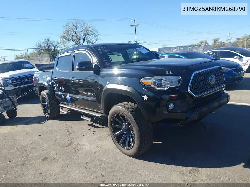 TOYOTA TACOMA 2019, VIN 3TMCZ5AN8KM268790