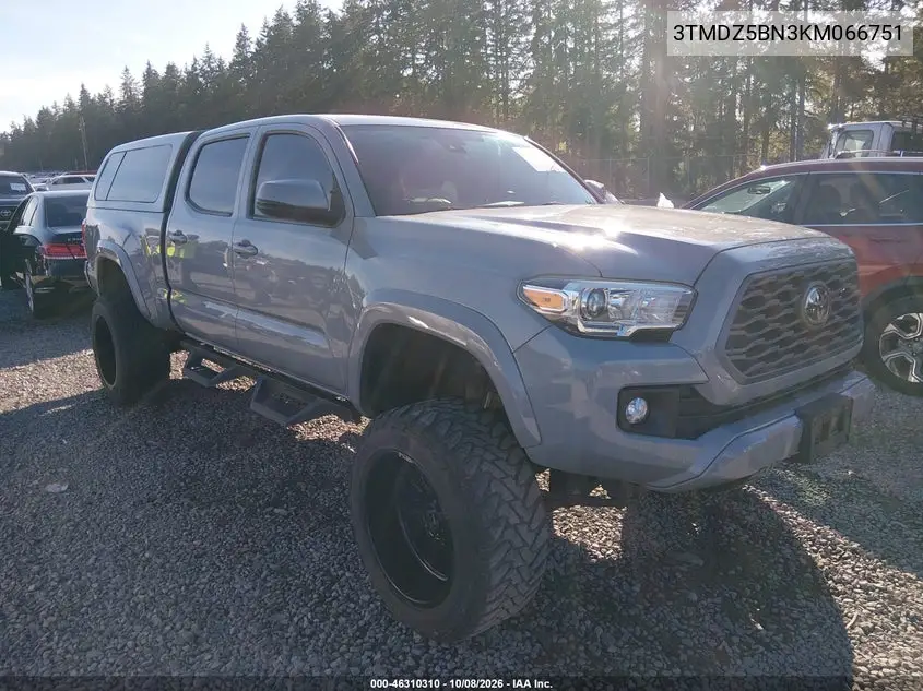 TOYOTA TACOMA 2019, VIN 3TMDZ5BN3KM066751
