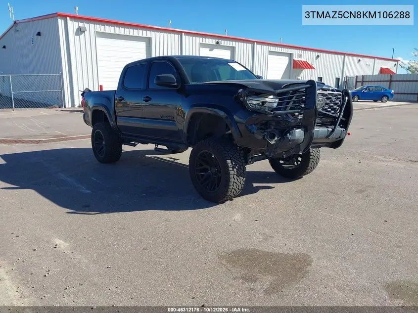TOYOTA TACOMA 2019, VIN 3TMAZ5CN8KM106288