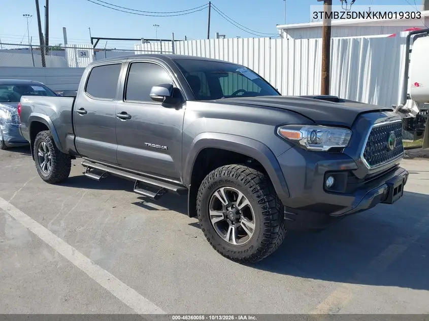 TOYOTA TACOMA 2019, VIN 3TMBZ5DNXKM019303
