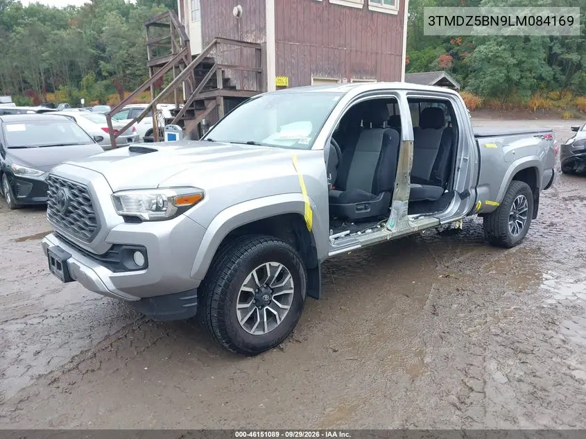 2020 TOYOTA TACOMA VIN 3TMDZ5BN9LM084169 — фото 2