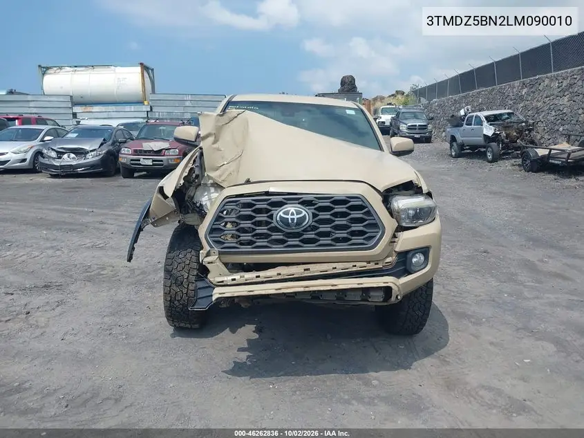 2020 TOYOTA TACOMA VIN 3TMDZ5BN2LM090010 — фото 12