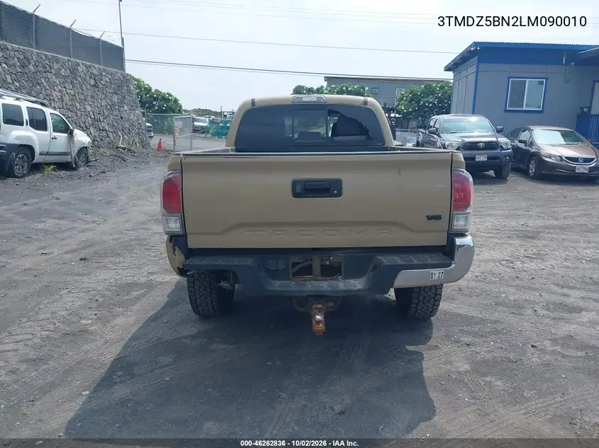 2020 TOYOTA TACOMA VIN 3TMDZ5BN2LM090010 — фото 16