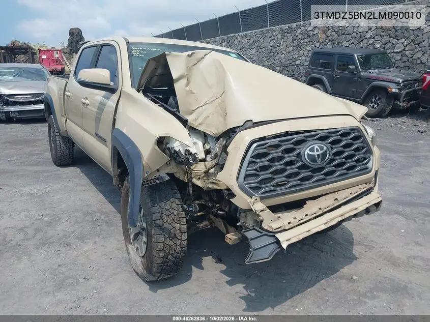 2020 TOYOTA TACOMA VIN 3TMDZ5BN2LM090010 — фото 6