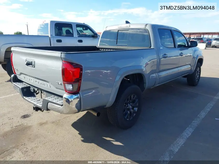 2020 TOYOTA TACOMA VIN 3TMDZ5BN3LM094048 — фото 4