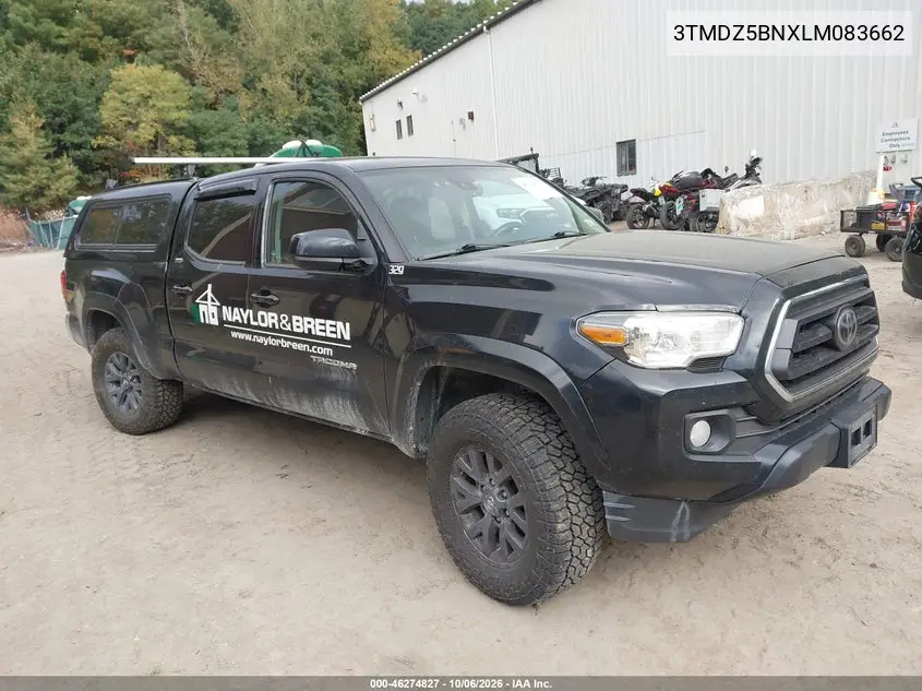 TOYOTA TACOMA 2020, VIN 3TMDZ5BNXLM083662