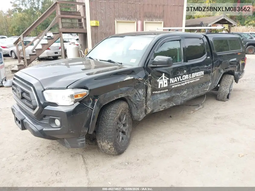 2020 TOYOTA TACOMA VIN 3TMDZ5BNXLM083662 — фото 2
