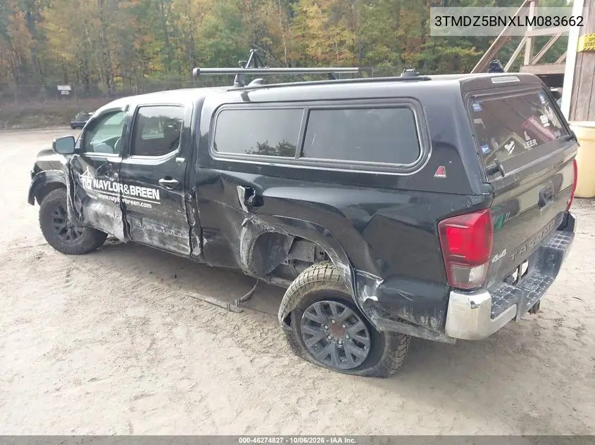 2020 TOYOTA TACOMA VIN 3TMDZ5BNXLM083662 — фото 3