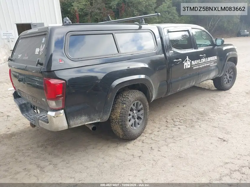 2020 TOYOTA TACOMA VIN 3TMDZ5BNXLM083662 — фото 4