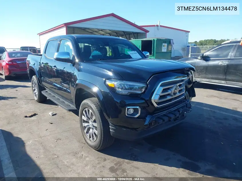 TOYOTA TACOMA 2020, VIN 3TMEZ5CN6LM134478