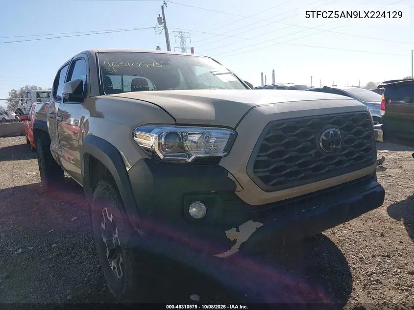 TOYOTA TACOMA 2020, VIN 5TFCZ5AN9LX224129