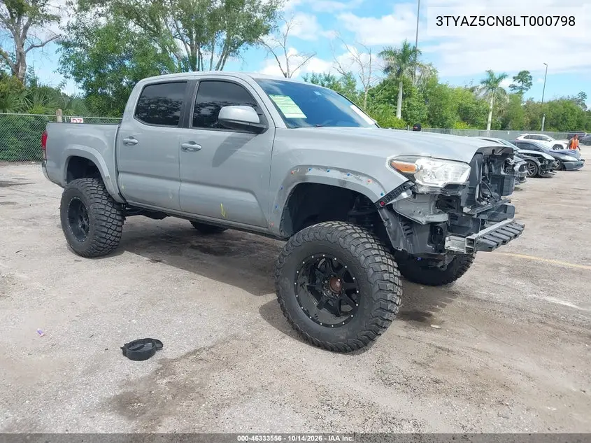 TOYOTA TACOMA 2020, VIN 3TYAZ5CN8LT000798