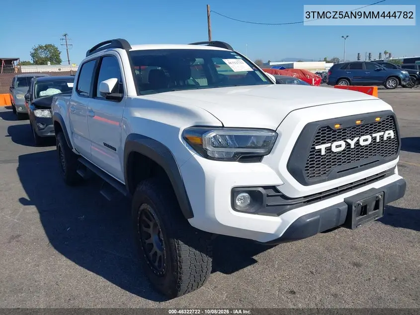 TOYOTA TACOMA 2021, VIN 3TMCZ5AN9MM444782