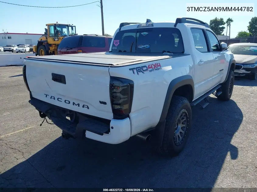 2021 TOYOTA TACOMA VIN 3TMCZ5AN9MM444782 — фото 4