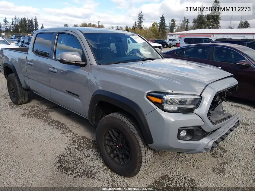 TOYOTA TACOMA 2021, VIN 3TMDZ5BN1MM112273
